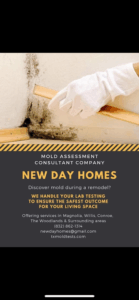 New Day Homes Mold Inspections-Magnolia